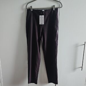 NWT MM Lafleur Colby Pants OrigamiTech Size 6 In Acai